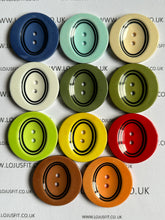 Load image into Gallery viewer, 1pc Clown Plastic Buttons 38mm Wide Quality Sewing Craft Jacket Shirt Skirt Trousers Coat Many Colours