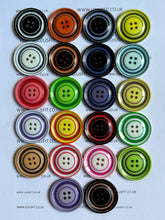 Load image into Gallery viewer, 1pc Clown Plastic Buttons 38mm Wide Quality Sewing Craft Jacket Shirt Skirt Trousers Coat Many Colours