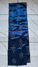 Load image into Gallery viewer, Blue Flower Table Runner Clothing 12” x 86”