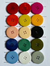 Load image into Gallery viewer, 1pc Clown 44mm Quality Plastic Buttons Wide Sewing Craft Jacket Shirt Skirt Trousers Coat Many Colours