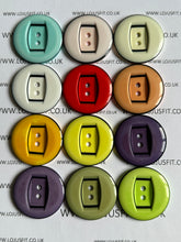 Load image into Gallery viewer, 1pc Clown Plastic Buttons 38mm Wide Quality Sewing Craft Jacket Shirt Skirt Trousers Coat Many Colours