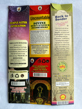 Load image into Gallery viewer, 20 Sticks Incense Per Pack Temple Alter Invocation, Uncountable Divine Mercy & Favour, Back To Sender
