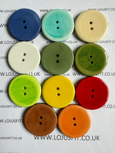 Load image into Gallery viewer, 1pc Clown Plastic Buttons 38mm Wide Quality Sewing Craft Jacket Shirt Skirt Trousers Coat Many Colours