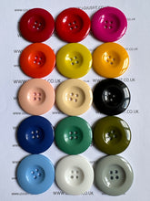 Load image into Gallery viewer, 1pc Clown 44mm Quality Plastic Buttons Wide Sewing Craft Jacket Shirt Skirt Trousers Coat Many Colours