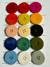 Load image into Gallery viewer, 1pc Clown 44mm Quality Plastic Buttons Wide Sewing Craft Jacket Shirt Skirt Trousers Coat Many Colours
