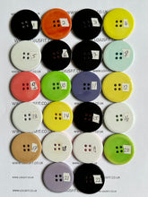 Load image into Gallery viewer, 1pc Clown Plastic Buttons 38mm Wide Quality Sewing Craft Jacket Shirt Skirt Trousers Coat Many Colours