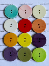 Load image into Gallery viewer, 1pc Clown Plastic Buttons 38mm Wide Quality Sewing Craft Jacket Shirt Skirt Trousers Coat Many Colours
