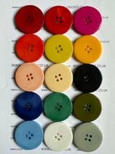 Load image into Gallery viewer, 1pc Clown 44mm Quality Plastic Buttons Wide Sewing Craft Jacket Shirt Skirt Trousers Coat Many Colours