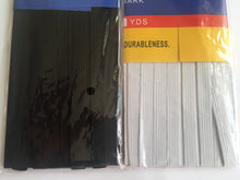 Load image into Gallery viewer, 3m BLACK Elastic 1pkt 2pkts 9mm Wide Flat Elastic Cord Band Shirring Stretch Gathering Sewing Craft