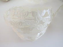 Load image into Gallery viewer, 1m Cream Butterfly 16mm Satin Trim Scrapbooking Lace Cardmaking Wedding Home Decor Sewing Craft Projects