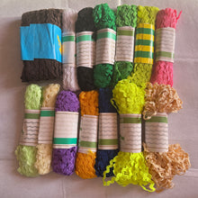 Load image into Gallery viewer, 1 yards Ric Rac Trims 6mm Wide Many Colours Zig Zag Braid Ricrac Trimming Rick Rack