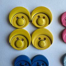 Load image into Gallery viewer, 10 FACE 13mm 14mm 18mm Wide Clown Nose Quality Beautiful Buttons Different Colours Jacket Shirt Sewing Craft 2 Holes