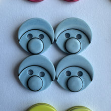 Load image into Gallery viewer, 10 FACE 13mm 14mm 18mm Wide Clown Nose Quality Beautiful Buttons Different Colours Jacket Shirt Sewing Craft 2 Holes