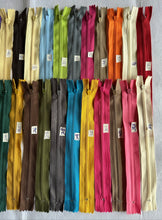 Load image into Gallery viewer, 1pc Closed End 8" Quality Zips Cushion Trousers Skirts Craft Sewing Many Colours Zippers 16" 18" 20" 24" Are Also Available