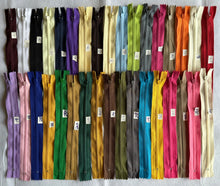Load image into Gallery viewer, 1pc Closed End 8" Quality Zips Cushion Trousers Skirts Craft Sewing Many Colours Zippers 16" 18" 20" 24" Are Also Available