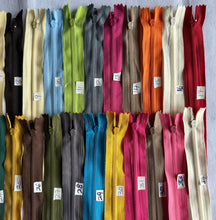 Load image into Gallery viewer, 1pc Closed End 8" Quality Zips Cushion Trousers Skirts Craft Sewing Many Colours Zippers 16" 18" 20" 24" Are Also Available