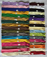 Load image into Gallery viewer, 1pc Closed End 8" Quality Zips Cushion Trousers Skirts Craft Sewing Many Colours Zippers 16" 18" 20" 24" Are Also Available