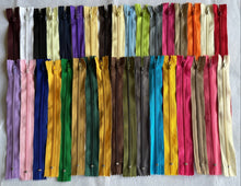 Load image into Gallery viewer, 1pc Closed End 8" Quality Zips Cushion Trousers Skirts Craft Sewing Many Colours Zippers 16" 18" 20" 24" Are Also Available