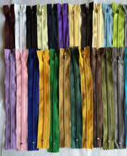 Load image into Gallery viewer, 1pc Closed End 8" Quality Zips Cushion Trousers Skirts Craft Sewing Many Colours Zippers 16" 18" 20" 24" Are Also Available