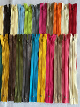 Load image into Gallery viewer, 1pc Closed End 8" Quality Zips Cushion Trousers Skirts Craft Sewing Many Colours Zippers 16" 18" 20" 24" Are Also Available