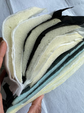 Load image into Gallery viewer, 1pair/2pcs 2pairs/4pcs WHITE LARGE Flat Shoulder Pads Suits Jackets Blazers Coats Cushions Foams Tops Dresses