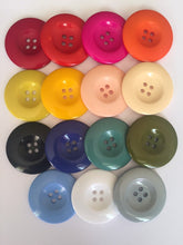 Load image into Gallery viewer, 1pc Clown 44mm Quality Plastic Buttons Wide Sewing Craft Jacket Shirt Skirt Trousers Coat Many Colours
