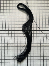 Load image into Gallery viewer, African Black Rubber Hair Thread Vinyl Tubes Braiding Threading Lengthening Stretching Out Afro Natural Hair Care Accessories Girls Ladies #