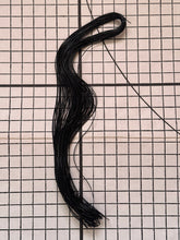 Load image into Gallery viewer, African Black Rubber Hair Thread Vinyl Tubes Braiding Threading Lengthening Stretching Out Afro Natural Hair Care Accessories Girls Ladies #