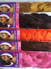 Load image into Gallery viewer, African Afro Hair Attachment Hair Extensions 82" 230g Wig Making Hot Water Set Bob Marley Plaits Twist Quality Different Colours