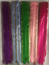 Load image into Gallery viewer, 5 STRIPES PULL RIBBONS 78cm Long 50mm Wide Christmas Flower Gift Wrapping Wedding Birthday Party Different Colours