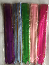 Load image into Gallery viewer, 5 STRIPES PULL RIBBONS 78cm Long 50mm Wide Christmas Flower Gift Wrapping Wedding Birthday Party Different Colours