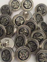 Load image into Gallery viewer, 10 20 Crown Anchor Shank Quality Buttons 13mm Wide Dresses Tops Coats Babies Blazers Shirt Sewing Craft