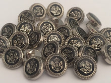 Load image into Gallery viewer, 10 20 Crown Anchor Shank Quality Buttons 13mm Wide Dresses Tops Coats Babies Blazers Shirt Sewing Craft