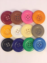 Load image into Gallery viewer, 1pc Clown 38mm Quality Buttons Wide Sewing Craft Jacket Shirt Skirt Trousers Coat Many Colours
