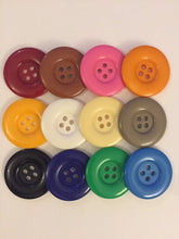 Load image into Gallery viewer, 1pc Clown 38mm Quality Buttons Wide Sewing Craft Jacket Shirt Skirt Trousers Coat Many Colours