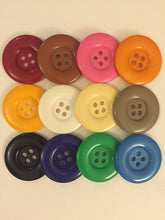 Load image into Gallery viewer, 1pc Clown 38mm Quality Buttons Wide Sewing Craft Jacket Shirt Skirt Trousers Coat Many Colours