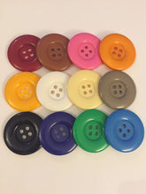 Load image into Gallery viewer, 1pc Clown 38mm Quality Buttons Wide Sewing Craft Jacket Shirt Skirt Trousers Coat Many Colours