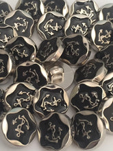 Load image into Gallery viewer, 10 20 50 Star Anchor Shank Quality Buttons 13mm Wide Dresses Tops Coats Babies Blazers Shirt Sewing Craft