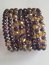 Load image into Gallery viewer, Wrist Wrap Around Beaded Bracelet Wristband Wire African Beads Spiral Bangle Charm Cuffs Green Yellow
