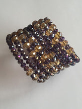 Load image into Gallery viewer, Wrist Wrap Around Beaded Bracelet Wristband Wire African Beads Spiral Bangle Charm Cuffs Green Yellow