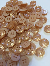 Load image into Gallery viewer, 50 100 Beautiful 12mm Wide Quality Buttons Shirt Sewing Craft 4 Holes More Colours Here Too