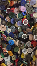 Load image into Gallery viewer, 50g 100g Mixed Unused Vintage Quality Buttons Different Widths Dresses Tops Coats Babies Blazers Shirt Sewing Craft