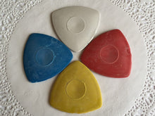 Load image into Gallery viewer, 4 pcs Tailors Chalk Butterfly Dressmaker Seamstress White Pink Yellow Blue Sewing Craft Shoes Bag Making