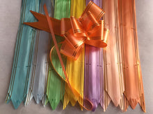 Load image into Gallery viewer, 5 STRIPES PULL RIBBONS 71cm Long 46mm Wide Christmas Flower Gift Wrapping Wedding Birthday Party Different Colours