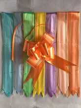 Load image into Gallery viewer, 5 STRIPES PULL RIBBONS 71cm Long 46mm Wide Christmas Flower Gift Wrapping Wedding Birthday Party Different Colours