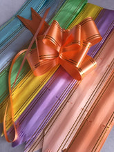 Load image into Gallery viewer, 5 STRIPES PULL RIBBONS 71cm Long 46mm Wide Christmas Flower Gift Wrapping Wedding Birthday Party Different Colours