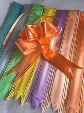 Load image into Gallery viewer, 5 STRIPES PULL RIBBONS 71cm Long 46mm Wide Christmas Flower Gift Wrapping Wedding Birthday Party Different Colours