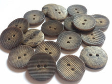 Load image into Gallery viewer, 10 20 Coconut Shell Brown 18mm Sewing Craft Jacket Shirt Skirt Trousers Coat 2 Holes