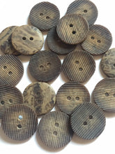 Load image into Gallery viewer, 10 20 Coconut Shell Brown 18mm Sewing Craft Jacket Shirt Skirt Trousers Coat 2 Holes