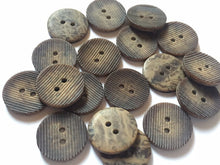 Load image into Gallery viewer, 10 20 Coconut Shell Brown 18mm Sewing Craft Jacket Shirt Skirt Trousers Coat 2 Holes